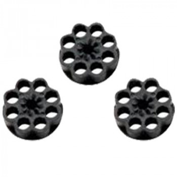 Crosman Speed loader Clips 3 pack for 1088 and T4 Air Pistols Holds 8 both BBs, Pellets